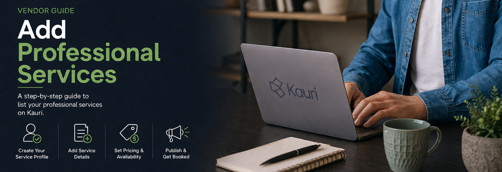 Kauri Vendor Guide – Add Professional Services